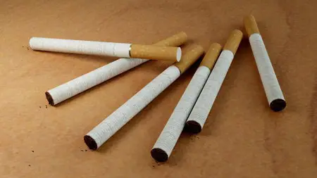 3D model cigarette