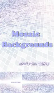 Mosaic Backgrounds Vector