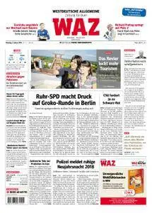 WAZ Westdeutsche Allgemeine Zeitung Buer - 02. Januar 2018