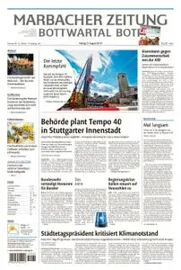 Marbacher Zeitung - 09. August 2019