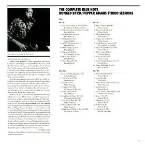 Donald Byrd & Pepper Adams - The Complete Blue Note Studio Sessions (2000) {4CD Box Set Mosaic MD4-194 rec 1959-1967}