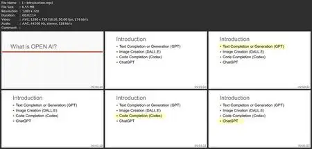 Openai, Gpt, Chatgpt And Dall-E Masterclass