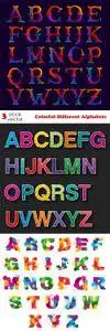 Vectors - Colorful Different Alphabets