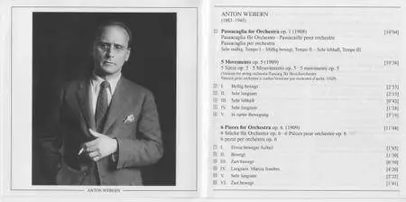 Boulez Conducts Webern II (1995) {Deutsche Grammophon}
