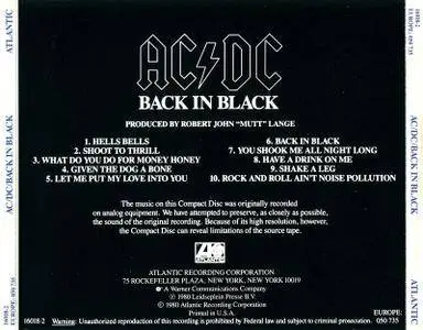 AC/DC - Back In Black (1980)