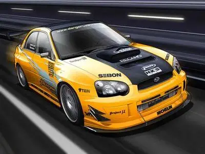 Dangeruss Automotive Illustrations