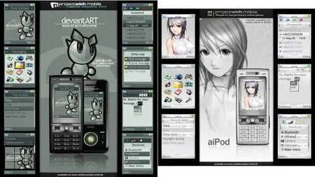 deviantART and aiPod for SonyEricsson Phone  