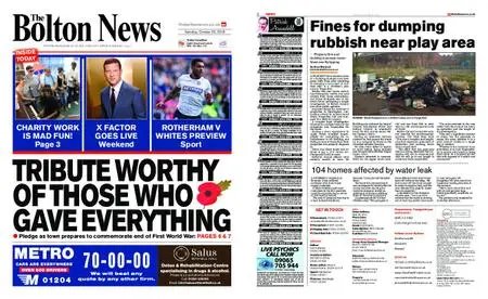 The Bolton News – October 20, 2018