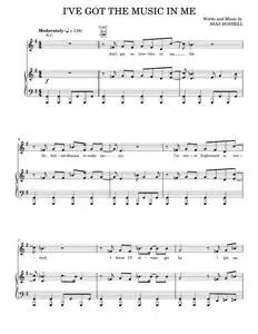 I've Got The Music In Me - Elton John & Kiki Dee (Piano-Vocal-Guitar)