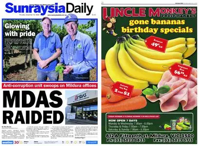 Sunraysia Daily – December 12, 2019