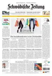 Schwäbische Zeitung Ravensburg - 24. November 2017