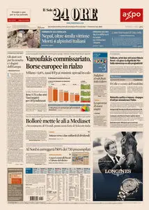 Il Sole 24 Ore - 28.04.2015