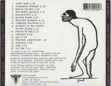 Peglegasus - Bacon Lettuce & Tornado (1992, reissue 1995)
