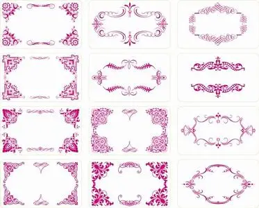 Vector Collection of Decorative Frames