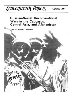 Russian-Soviet Unconventional Wars in the Caucasus, Central Asia & Afghanistan