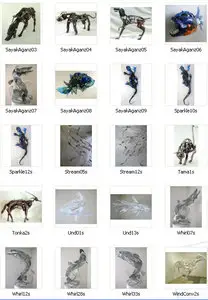 Sculptures made of recycled by Sayaka Kajita Ganz