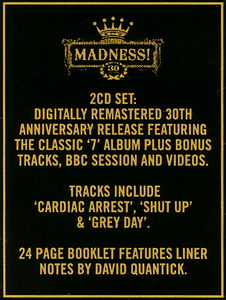 Madness - 7 (1981) {2CD 30th Anniversary Deluxe Edition SALVOMDCD07 rel 2010}