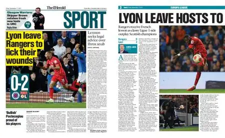 The Herald Sport (Scotland) – September 17, 2021