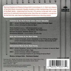 Reinhard Goebel, Musica Antiqua Koln - Bach: Bachianas - Music By The Bach Family [5CDs] (2012)