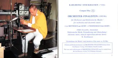 Karlheinz Stockhausen - Orchester-Finalisten vom Mittwoch aus LICHT (1997) {Stockhausen-Verlag No. 52}