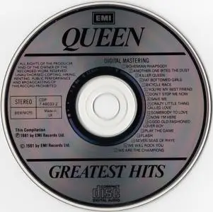 Queen - Greatest Hits (1981) {1986, UK Press}