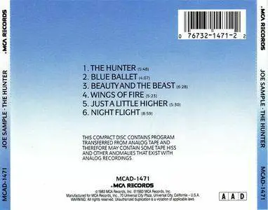 Joe Sample - The Hunter (1983) {MCA} **[RE-UP]**