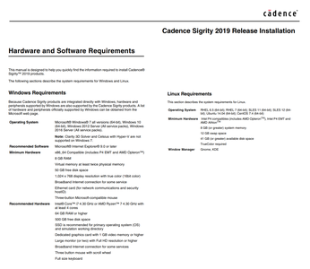 Cadence Sigrity 2019 HF005 Linux