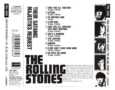 The Rolling Stones - Their Satanic Majesties Request (1967) [Polydor K.K. P25L-25042, Japan]