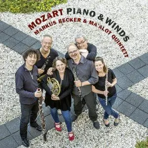 Ma'alot Quintett, Markus Becker - Mozart: Piano & Winds (2021)