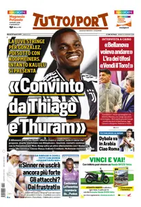 TuttoSport - 22 Agosto 2024