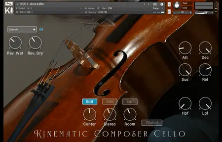 Kinematic Composer Cello v1.2 KONTAKT