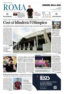 Corriere della Sera Roma - 6 Agosto 2025