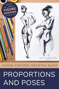 Human Anatomy Drawing: Learn to Draw Proportions and Poses (Realistic Drawing Tutorials)