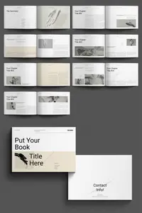 Book Layout Design Template Landscape 1755772685