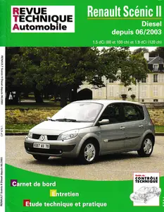 Collectif, "Revue technique automobile, n° 679.2. Renault Scénic II diesel"