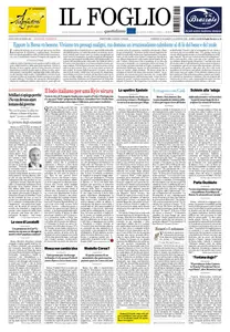 Il Foglio - 15 Agosto 2025