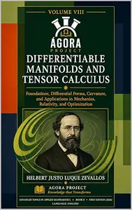Differentiable Manifolds and Tensor Calculus: Foundations, Differential Forms, Curvature, and Applications in Mechanics