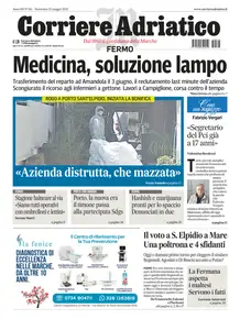 Corriere Adriatico Fermo - 25 Maggio 2025
