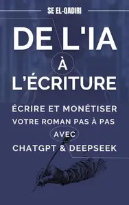 Salah Eddine El Qadiri, "De l'IA à l’écriture: Écrire et monetiser votre roman pas a pas avec ChatGPT & DeepSeek"