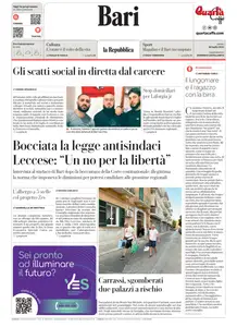 la Repubblica Bari - 26 Luglio 2025