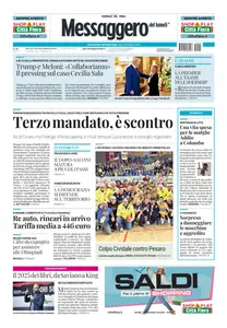 Messaggero Veneto Gorizia - 6 Gennaio 2025