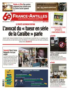 France-Antilles Guadeloupe - 15 Septembre 2025