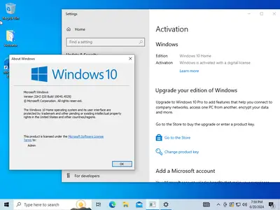 Windows 10 22H2 build 19045.4529 AIO 16in1 With Office 2021 Pro Plus (x64) Multilingual Preactivated June 2024