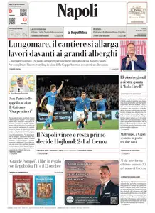 la Repubblica Napoli - 6 Ottobre 2025