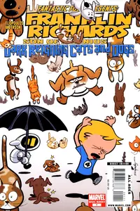 Franklin Richards - Its Dark Reigning Cats and Dogs 01 (2009) (GreenGiant-DCP