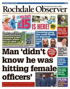 Rochdale Observer - 23 July 2025