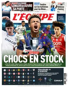 L’equipe du Vendredi 29 Août 2025