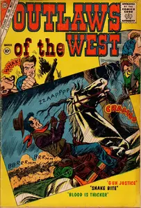 Outlaws of the West 30 c2c Charlton Mar 1961 GR2014