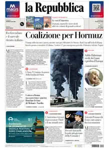 la Repubblica - 15 Marzo 2026