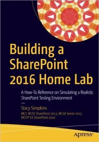 Building a SharePoint 2016 Home Lab